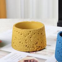 Moule de pot de fleurs en béton de style nordique européen pour décoration de jardin et intérieur/extérieur