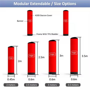 Creative Blow up Led Columnas Jungle Air Pillars Iluminación Tubo inflable - Product Image 5