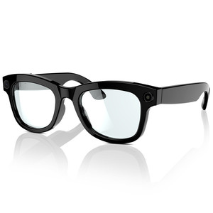 M01Pro Smart Glasses 8MP Camera AI Translation Real-time Translation Connection Black Clear Lenses - Product Image 1