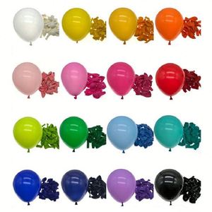 Nouveau lot de 100 ballons en latex de 9 pouces, standard, 1,8 g, ronds, multicolores, métallisés, couleur hélio, perle, or, argent - Product Image 3
