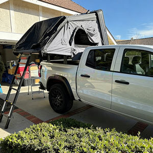 Wholesale Aluminum Tente De Toit Shape Roof Top Tent Hard Shell Outdoor Dachzelt Camper Large 3-4 Person Double Rooftop Tent - Product Image 5