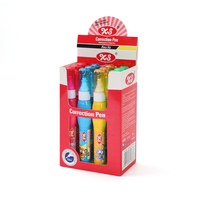 Fluide correcteur à séchage rapide KangSheng, stylo correcteur à encre blanche mignon et de style dessin animé, lot de 12, modèle Ks-789