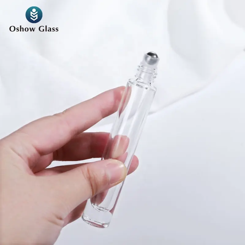 OSHOW Bán Buôn 10Ml Dày Dưới Cuộn Trên Nước Hoa Tinh Dầu Chai Thủy Tinh Đặt