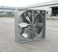 Ventilateur d'extraction pour bâtiment d'élevage à entraînement par courroie, type marteau tombant, faible bruit, ventilateur pour bétail