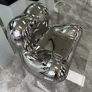 Multifunction Decorative Seat Stainless Steel Room Decoration Items Seat For Rest And Ornament