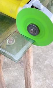 Lame de coupe diamantée brasée de 4.5 pouces, lame de scie diamantée coupe bouteilles de <span class=keywords><strong>vin</strong></span> en cristal de jade discothèques de coupe diamantados en céramique - Product Image 3