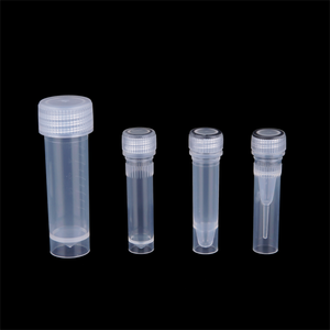 Cotaus 2ml Tube en plastique Flacons cryogéniques <span class=keywords><strong>Test</strong></span> Flacon d'échantillon avec couvercle à vis Tube cryogénique - Product Image 3