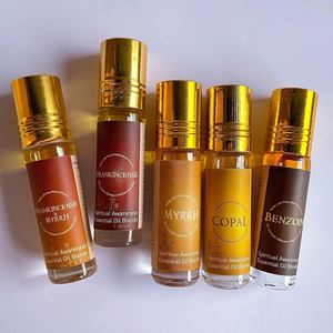 Aromathérapie |   La petite boîte de la pleine conscience |   Ensemble d'huiles essentielles en roll-on |   100% - Product Image 1