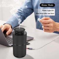 Diffuseur de voiture Usb en aluminium avec logo personnalisé désodorisant la machine machine automatique de pulvérisation de parfum