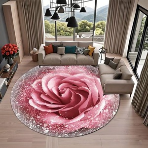 Vendita calda colorata grande Shaggy modello di fiori piano tappeti <span class=keywords><strong>tappeto</strong></span> per salotti e camere da letto - Product Image 2