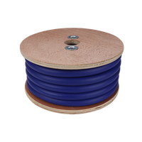 Cables de Alimentación 100% OFC de Fábrica OEM, Cable de Tierra para Amplificador de Audio para Automóvil de Calibre 0, Cable Trenzado de un Solo Núcleo con Aislamiento de PVC, Longitud Personalizada