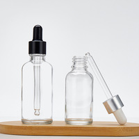 Meilleure bouteille d'huile essentielle en verre avec bouchon compte-gouttes, finition mate, 5 ml-100 ml, ne se brise pas facilement