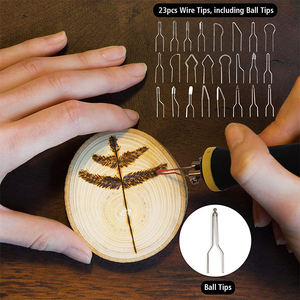 Juego de Herramientas de pluma para quemar madera, máquina eléctrica de pirograbado de hierro para soldar, <span class=keywords><strong>precio</strong></span> barato - Product Image 6