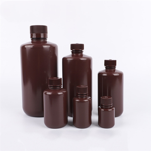 IBELONG Chai Nhựa Đựng Thuốc Thử Nhựa PP HDPE Tròn Màu Nâu Hổ Phách 500Ml 1000Ml Chất Lượng Cao Bán Sỉ Chất Lỏng Có Giá Dưới Cùng - Product Image 2