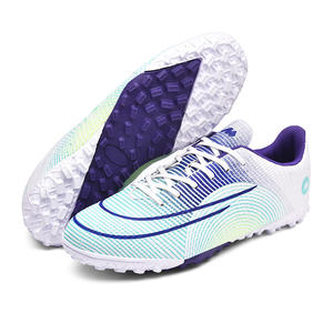 Zapatos <span class=keywords><strong>de</strong></span> Fútbol <span class=keywords><strong>de</strong></span> Caña Alta con Cordones para Hombre y Mujer, <span class=keywords><strong>Botas</strong></span> <span class=keywords><strong>de</strong></span> Fútbol Sala <span class=keywords><strong>de</strong></span> Cuero PU FG HG para Primavera Invierno, para Deportes <span class=keywords><strong>de</strong></span> Equipo, para Niños y Niñas - Product Image 5