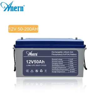 Anern lithium 12V năng lượng mặt trời Pin di động 10 kW lai axit chì năng lượng mặt trời Gel Pin