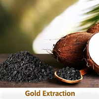 Charbon actif de coque de noix de coco de qualité supérieure pour l'extraction de l'or, valeur d'iodure 1000-1100