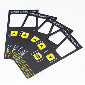 定制印刷电子产品覆盖开关控制按钮Lexan聚碳酸酯薄膜面板标签不干胶 - Product Image 3