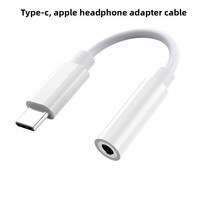 Convertisseur numérique-analogique JILIAN DC Type-C vers 3,5 mm, adaptateur audio avec alliage d'aluminium pour écouter des chansons