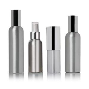 Косметическая алюминиевая бутылка с объемом 100-1000 мл пустая головка насоса для распыления эфирных масел для химического использования - Product Image 1