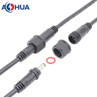 LED-Beleuchtung 18/20/22/24AWG 5A Stecker-Buchse IP65 2,1mm 2,5mm DC Wasserdichter Steckverbinder DIY Verlängerungskabel