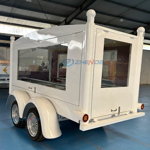 Customizable China Manufacturer Horse Drawn Hearse - Factory Price Funeral Carriage Wholesale <b>Trailer</b> European Horse Carriage - Product Image 4