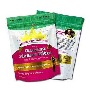 Bolsas de viaje estampadas a prueba de olores, con cremallera, Ziplock mate, embalaje de pie, a prueba de olores, Mylar - Product Image 1