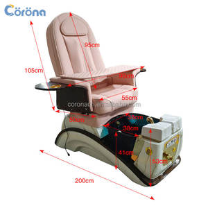 Multifunktion aler elektrischer Pediküre-Stuhl mit <span class=keywords><strong>Massage</strong></span> und LED-Licht - Product Image 4