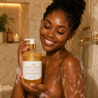 Gel Douche Hydratant Éclaircissant Bio à Marque Blanche, Produits Coréens, Gel Douche Moussant Exfoliant Or 24K