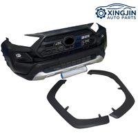 Kit carrosserie complet pour Toyota RAV4 hybride 2019-2023 : pare-chocs, calandre, ventilateur de radiateur, feux antibrouillard, phares LED, capteurs auxiliaires
