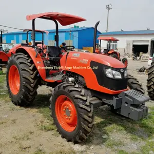Traktor bekas Kubota M954 95hp 95hp kabin orchard kompak traktor Jepang agricola Mesin Pertanian