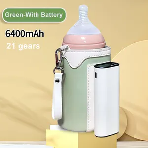 2024 Hot Selling Bottle Warmer Baby Feeder Heat Bag Smart Portable Milk Warmer With Battery