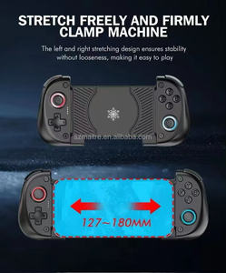 X5 MINIワイヤレスストレッチゲームコントローラー6軸ジャイロスコープ携帯電話ゲームパッドジョイスティックゲーム冷却パネルBT付き - Product Image 2