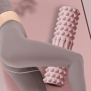 Rodillo de masaje de yoga tipo diente de lobo, herramienta de relajación muscular para pantorrillas, rodillo para muslos, Ghua Sha - Product Image 3