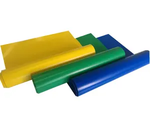 Colorful Heavy Duty PVC Coated Fabric Lacquering Material For Architecture Structure Shade Membrane