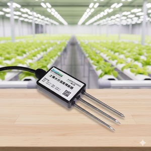 Humidimètre numérique pour sols 0-24% pour la mesure de l'humidité des champignons comestibles et les systèmes de contrôle de la température - Product Image 1