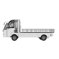 Camioneta Eléctrica Personalizada de 72V 7.5Kw con Batería de Plomo-Ácido, Camión de Carga Eléctrico, Mini Camión Eléctrico en Venta