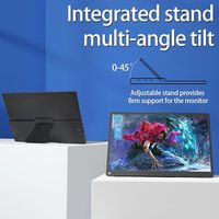 Monitor Portátil con Pantalla Táctil de 15.6 Pulgadas, 2880x1620, 100Hz, Tiempo de Respuesta de 7ms, Extensor de Pantalla para Portátil con Soporte Ajustable de 45 Grados