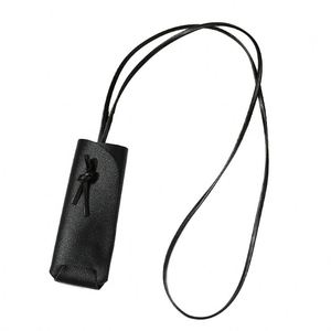 Luxury Vintage Bucket Pendant Coin Purse <b>Mini</b> Keychain Bag for Earphones & <b>Lipstick</b> Waterproof PU Material Simple Design - Product Image 1
