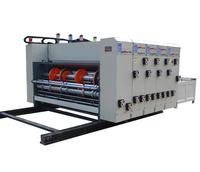 Nouvelle machine d'impression et de découpe flexographique semi-automatique 4 couleurs Royal avec une vitesse de 70 pièces/min