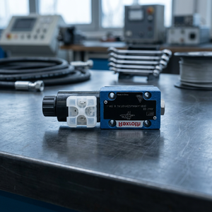 Rexroth Solenoid Valve 4WE6JA70HG24N9K4B10 315 <b>Bar</b> 60 L Min Four Way Hydraulic Valve - Product Image 3