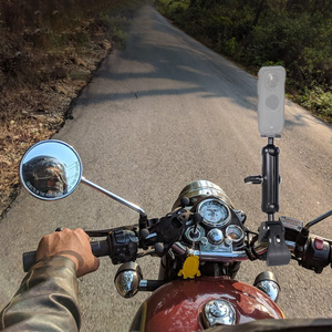 Support de fixation à double rotule rotative avec super pince pour <span class=keywords><strong>guidon</strong></span> de moto/vélo pour <span class=keywords><strong>GoPro</strong></span> Hero 13 - Product Image 6