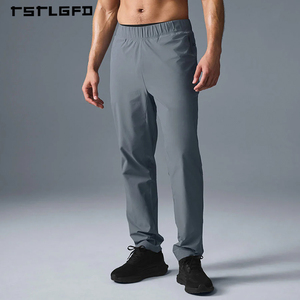 Jogging pour hommes, performance durable, polyester recyclé, pantalon de sport pour la course à pied, séchage rapide, respirant, pantalon de sport - Product Image 4