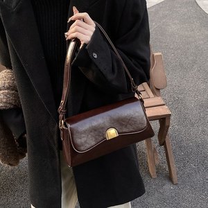 Offre Spéciale Niche Premium Sense Sacs De Luxe Femmes Mode Rétro Épaule Aisselle Sacs Simple Conception Épaule Sacs À Bandoulière - Product Image 1