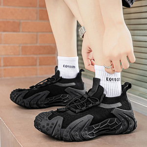Men's luxurious designer genuine leather high-quality sports <b>shoes</b> high-quality outdoor flap <b>shoes</b> - Product Image 4