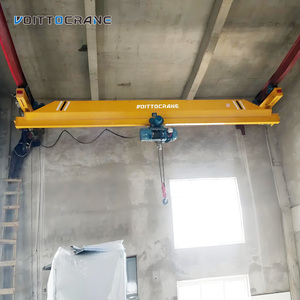 Grúa Puente Suspendida de Viga Única para Elevación de Materiales en Fábrica, Grúa LX de 1, 2, 3, 5 y 10 Toneladas - Product Image 1