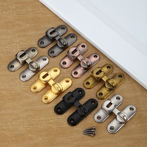 Loquet de porte <span class=keywords><strong>coulissant</strong></span> avec <span class=keywords><strong>angle</strong></span> <span class=keywords><strong>droit</strong></span> de 90 degrés pour porte de remise, porte de chantier, porte en bois ou en métal - Product Image 3