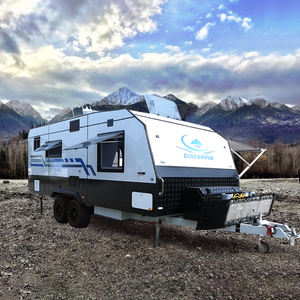 ECOCAMPOR Australiano 4x4 Suspensión independiente Aluminio Off-Road Solar <span class=keywords><strong>Camping</strong></span> Travel Caravan Trailer para la venta - Product Image 1