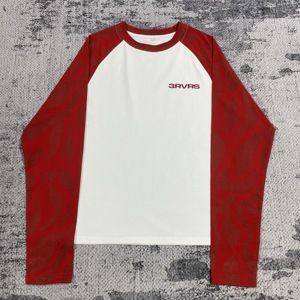 MT1703 Abbigliamento Sportivo da Uomo Stile Regolare Personalizzato con <span class=keywords><strong>Stampa</strong></span> Serigrafica <span class=keywords><strong>e</strong></span> Ricamo, Maglia a Maniche Lunghe con Collo Tondo <span class=keywords><strong>e</strong></span> Maniche Raglan per Uomo - Product Image 1
