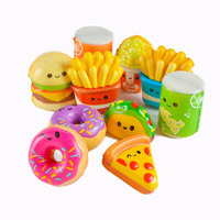 Divers Styles Cartoon Squeeze Squishy Foam Slow Rising Toy Simulation Rebond Toy for Children